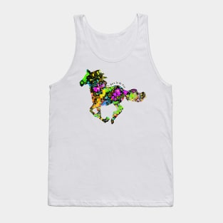 Horse in the Wild Born to Be Free. Tank Top